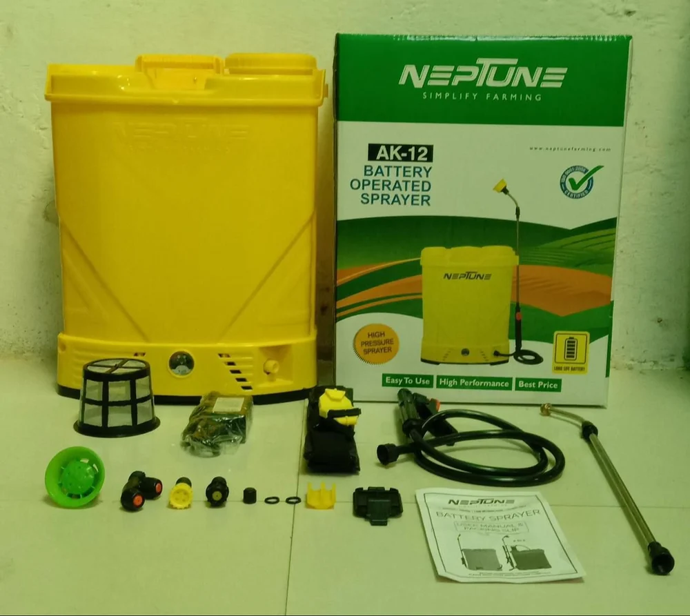 Plastic 20 Litre Agricultural Sprayer Pump, Model Name/Number: Neptune, Size: 20ltr